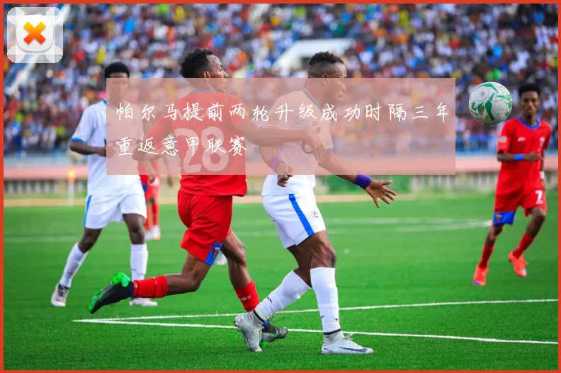 帕尔马提前两轮升级成功时隔三年重返意甲联赛